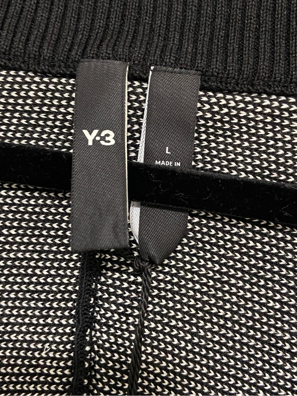 NWT Y-3 Logo Cardigan Tokyo Size L - Picture 9 of 9